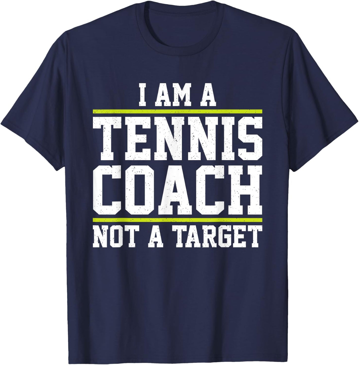 Tennis Coach Novelty Women Team Captain Tennis Lover T-Shirt - T-Shirt | Navy