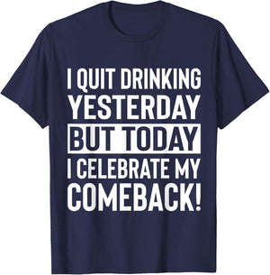 Funny Day Drinking Shirts Men Women Adult Party Humor Gift T-Shirt - T-Shirt | Navy