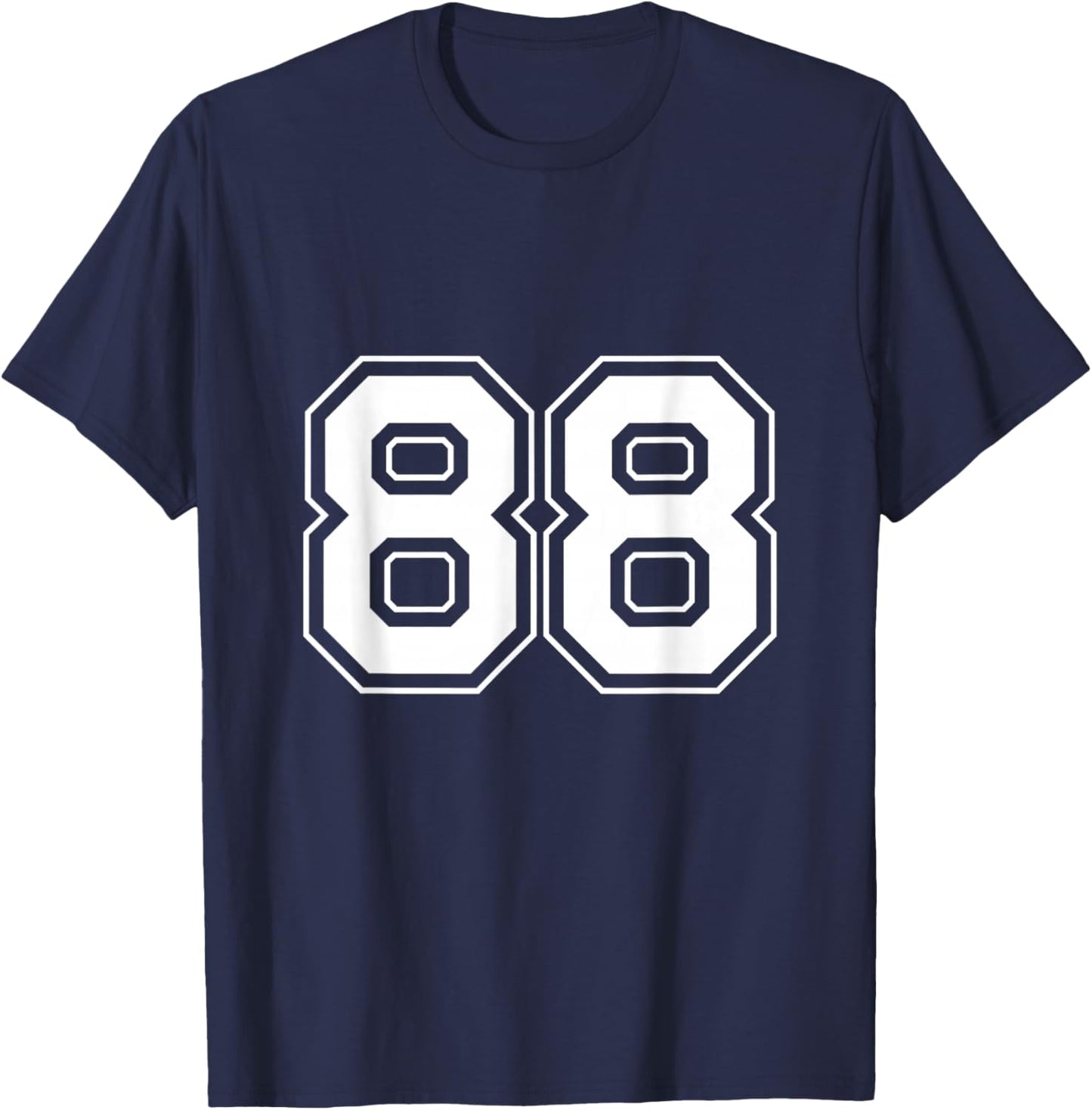 Number 88 T-Shirt - T-Shirt | Navy