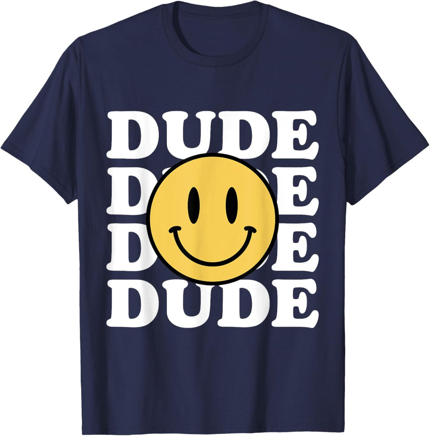 One Happy Dude Birthday Theme Family Matching T-Shirt - T-Shirt | Navy