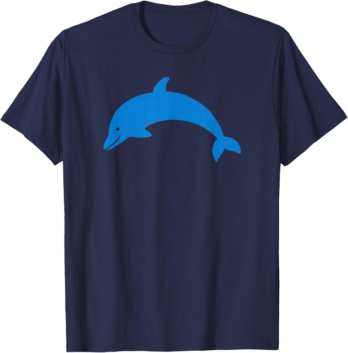 Cute Dolphin T-Shirt - T-Shirt | Navy