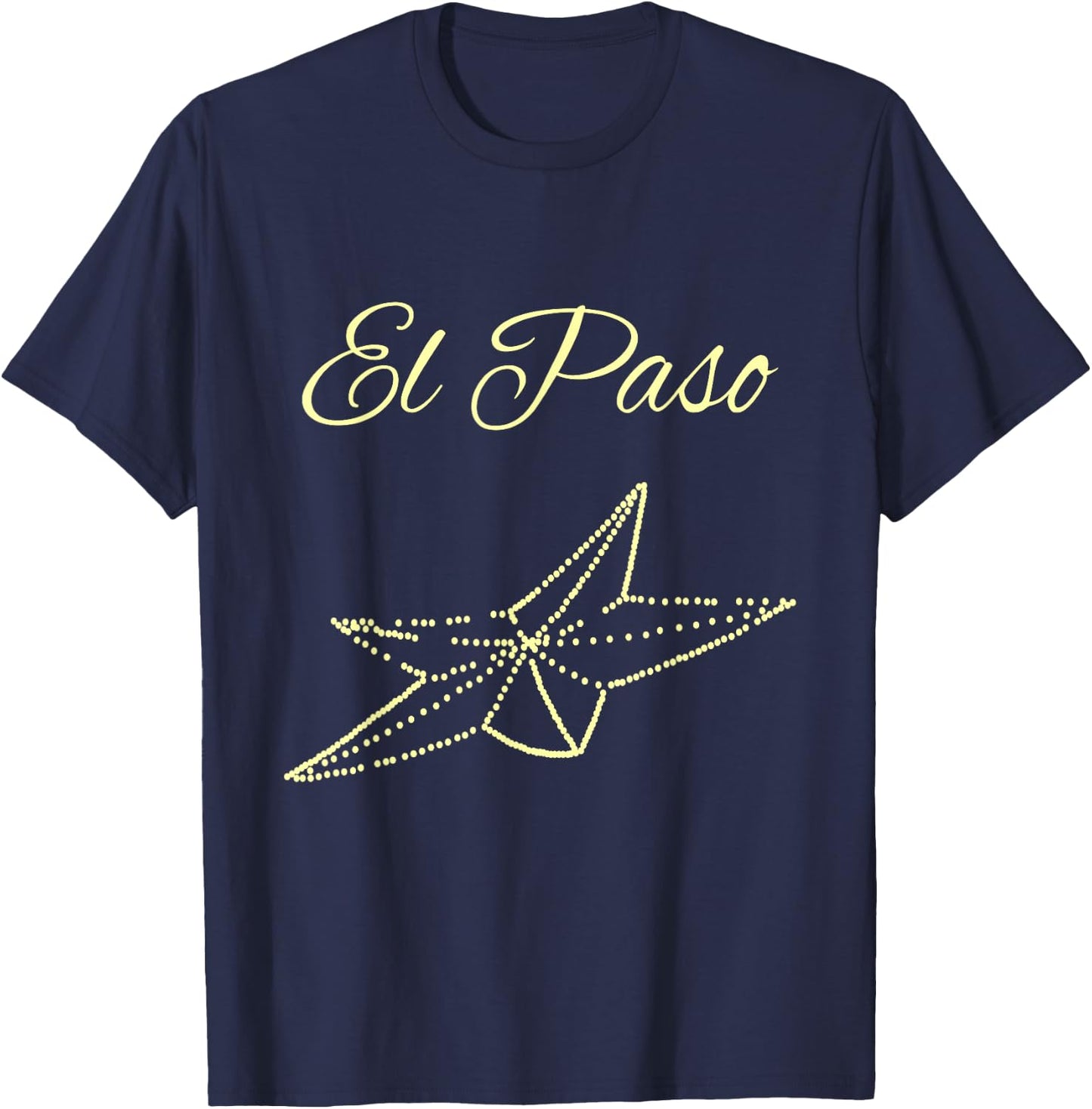 Vintage El Paso Star Perfect El Paso Texas Souvenir T-Shirt - T-Shirt | Navy