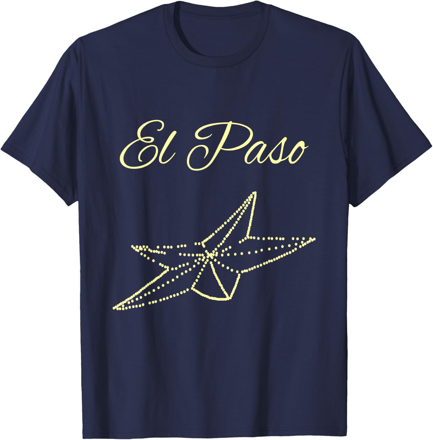 Vintage El Paso Star Perfect El Paso Texas Souvenir T-Shirt - T-Shirt | Navy