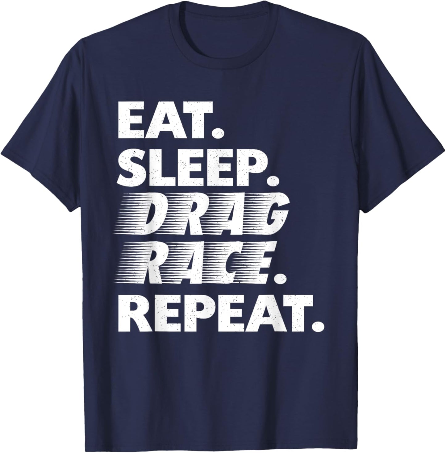 Cool Drag Race Art Women Drag Racing Race Car Racer T-Shirt - T-Shirt | Navy