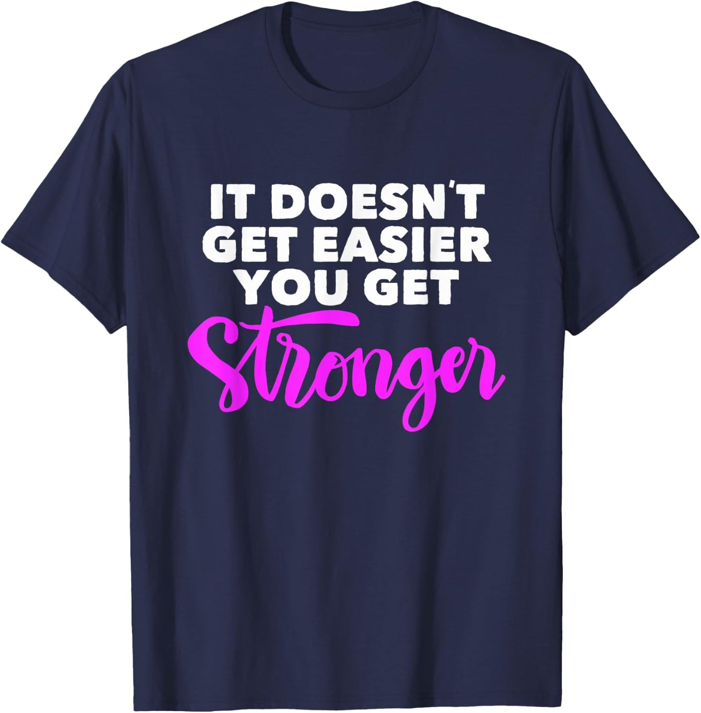 Physical Workout Gym, Funny Fitness Inspirational Quote Gift T-Shirt - T-Shirt | Navy