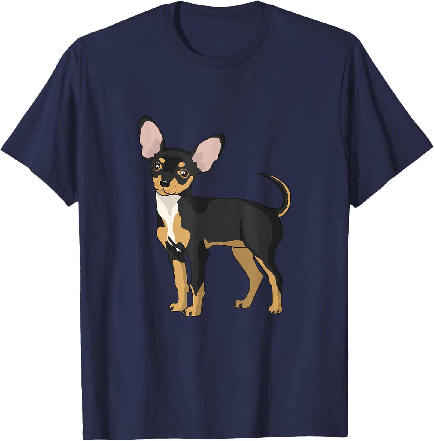 Chihuahua Lover for Chiwawa Moms and Dads T-Shirt - T-Shirt | Navy