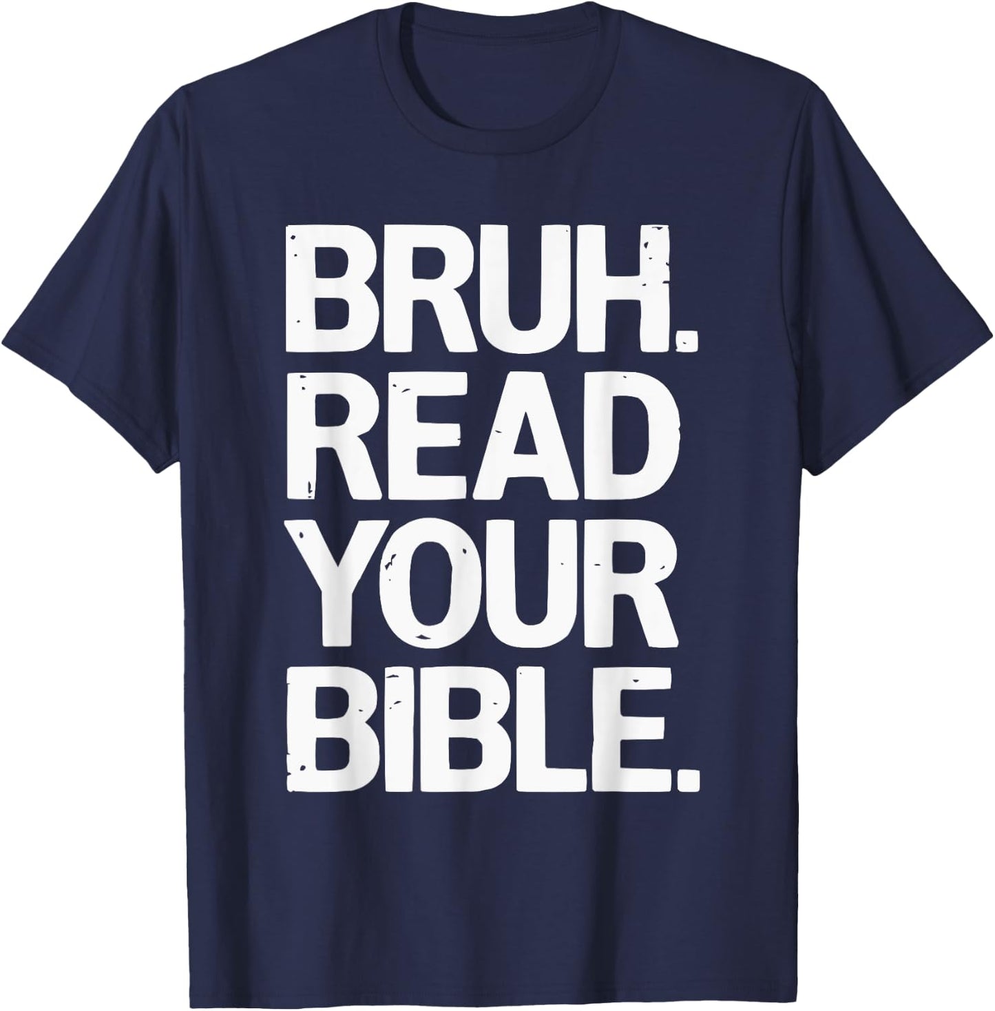 Funny Jesus Christ Religious Christian Believer Christianity T-Shirt - T-Shirt | Navy