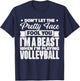 Don't Let The Pretty Face Fool You, Volleyball Girl & Fans T-Shirt - T-Shirt | Navy