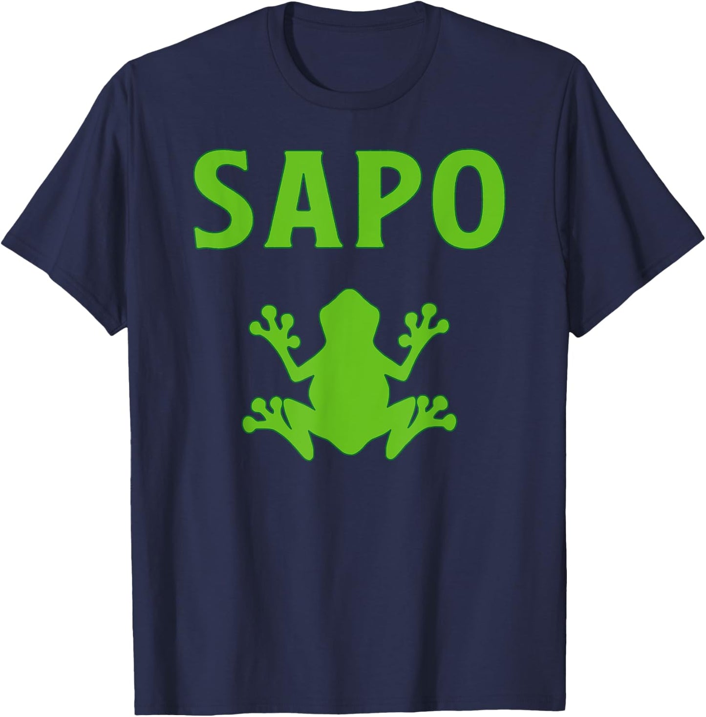 Sapo Shirt | Kambo Ceremony Clothing | Sapo Frog T-Shirt - T-Shirt | Navy