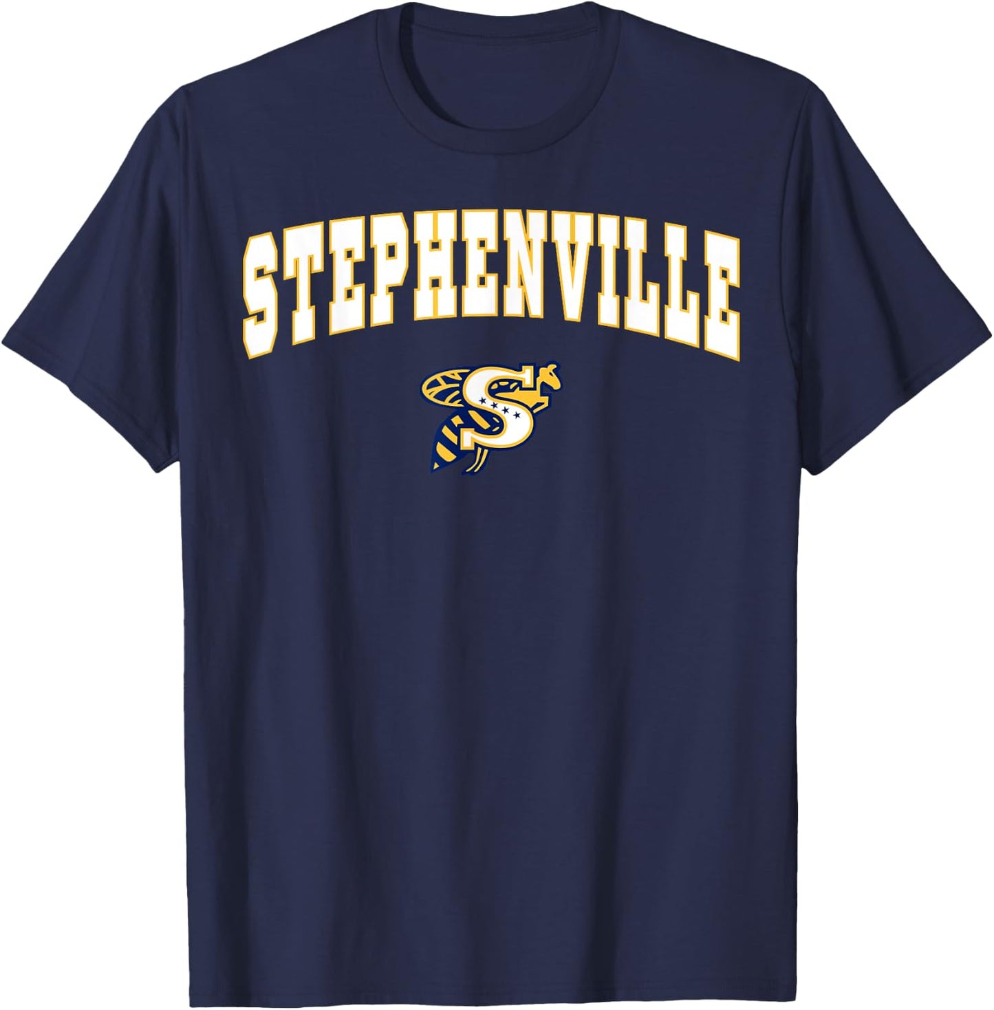 Stephenville High School Yellowjackets C2 T-Shirt - T-Shirt | Navy