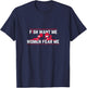 Fish Want Me, Women Fear Me Small T-Shirt - T-Shirt | Navy