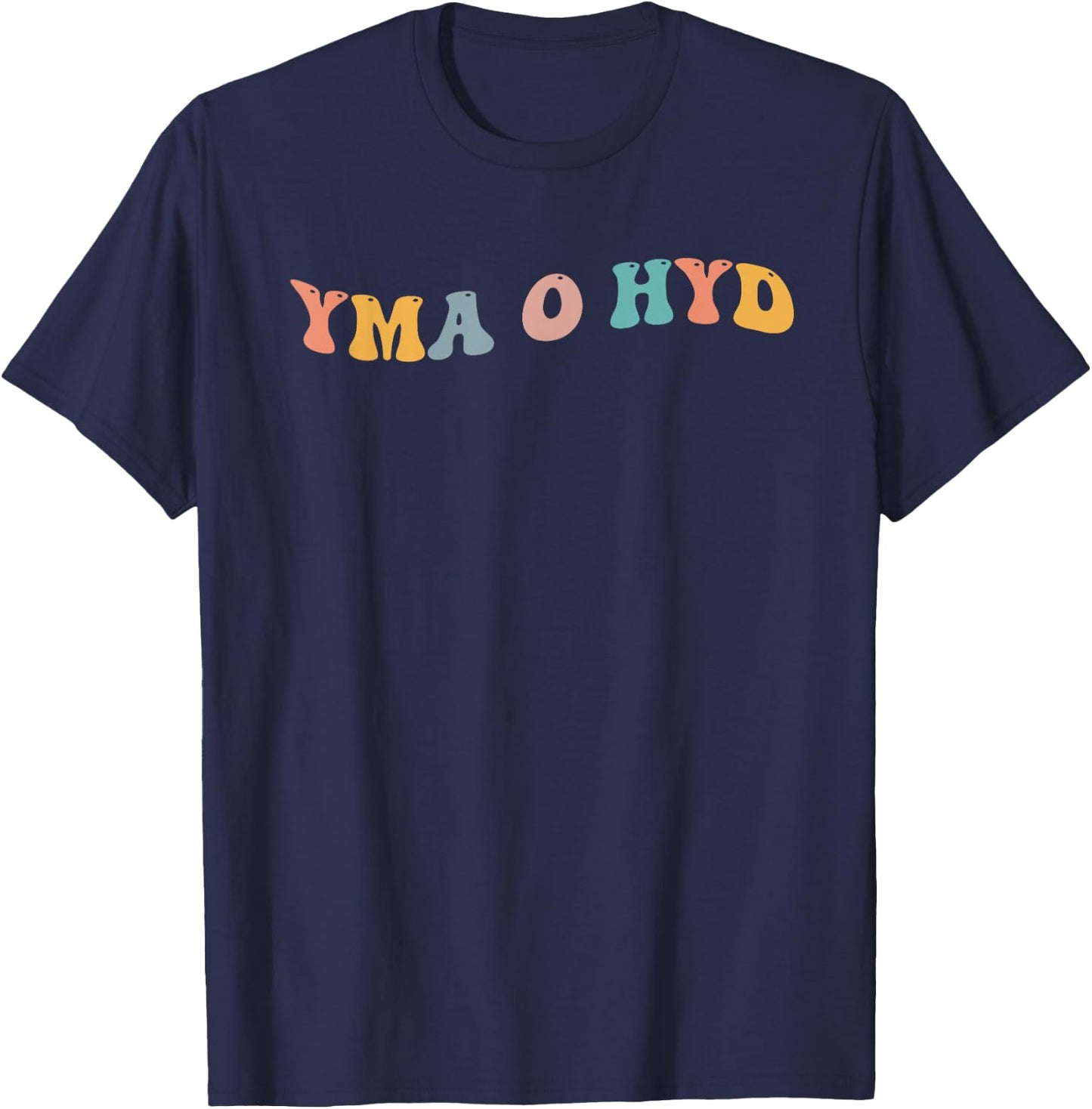 Yma O Hyd Funny Welsh Anthem Football Wales Folk Song Music T-Shirt - T-Shirt | Navy