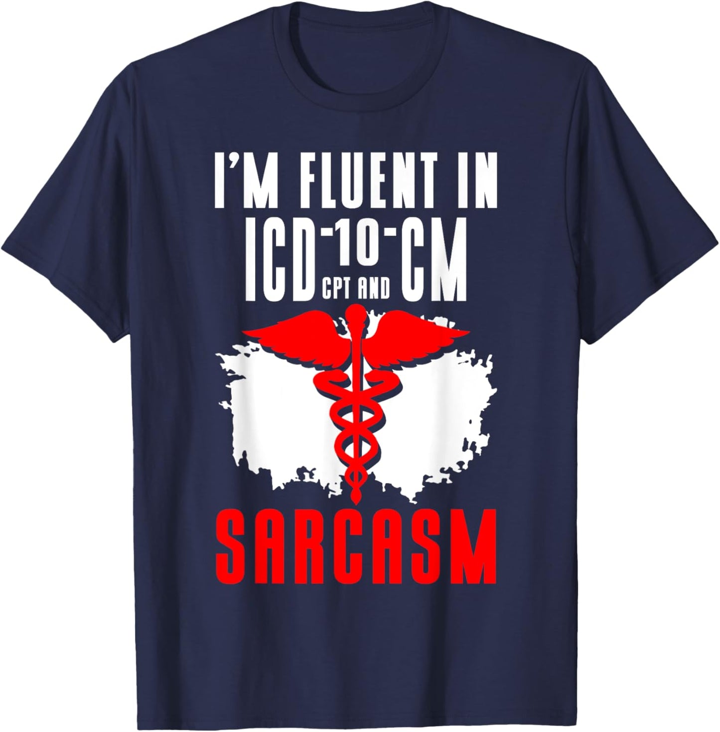 Medical Coder Keep Calm And Code On medical coder T-Shirt - T-Shirt | Navy