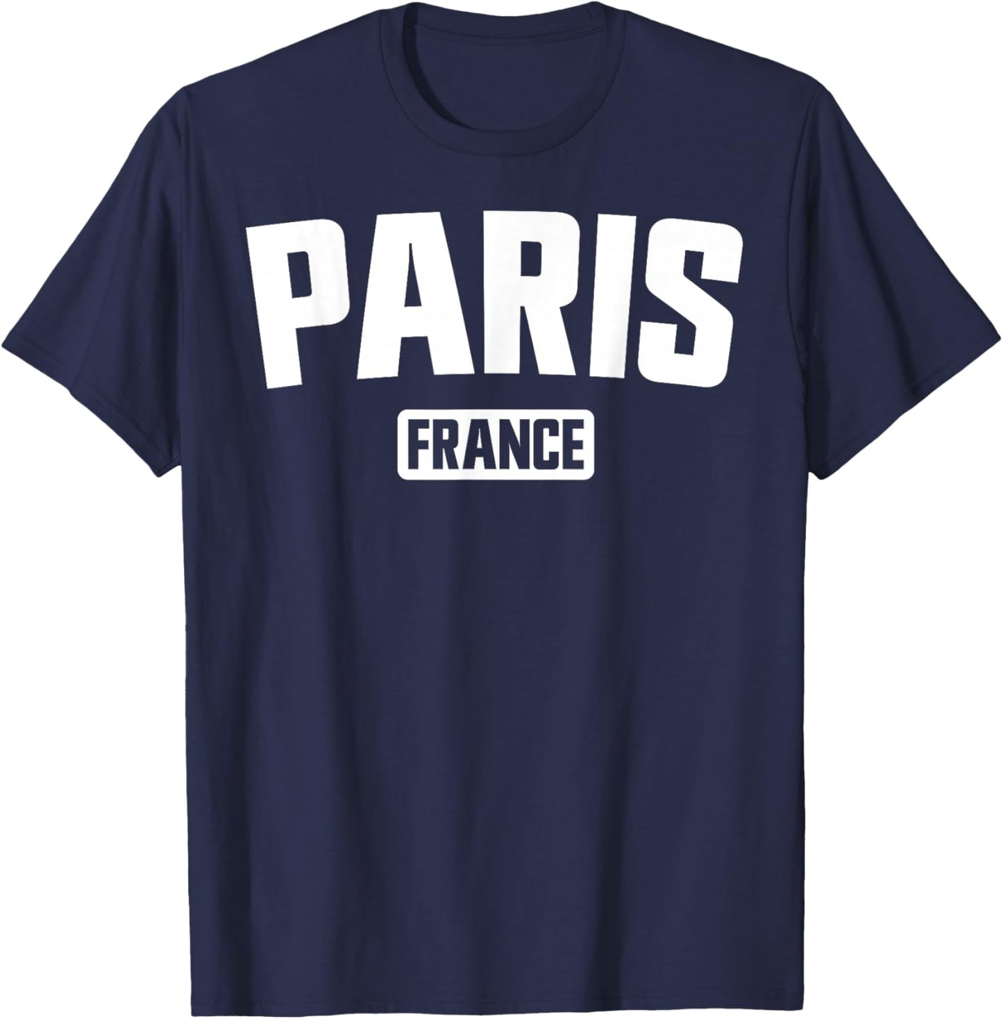 Paris Frankreich Familienurlaub Sommerausflug Souvenir Grafik T-Shirt - T-Shirt | Navy