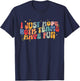 I Just Hope Both Teams Have Fun Groovy Game Day Football T-Shirt - T-Shirt | Navy