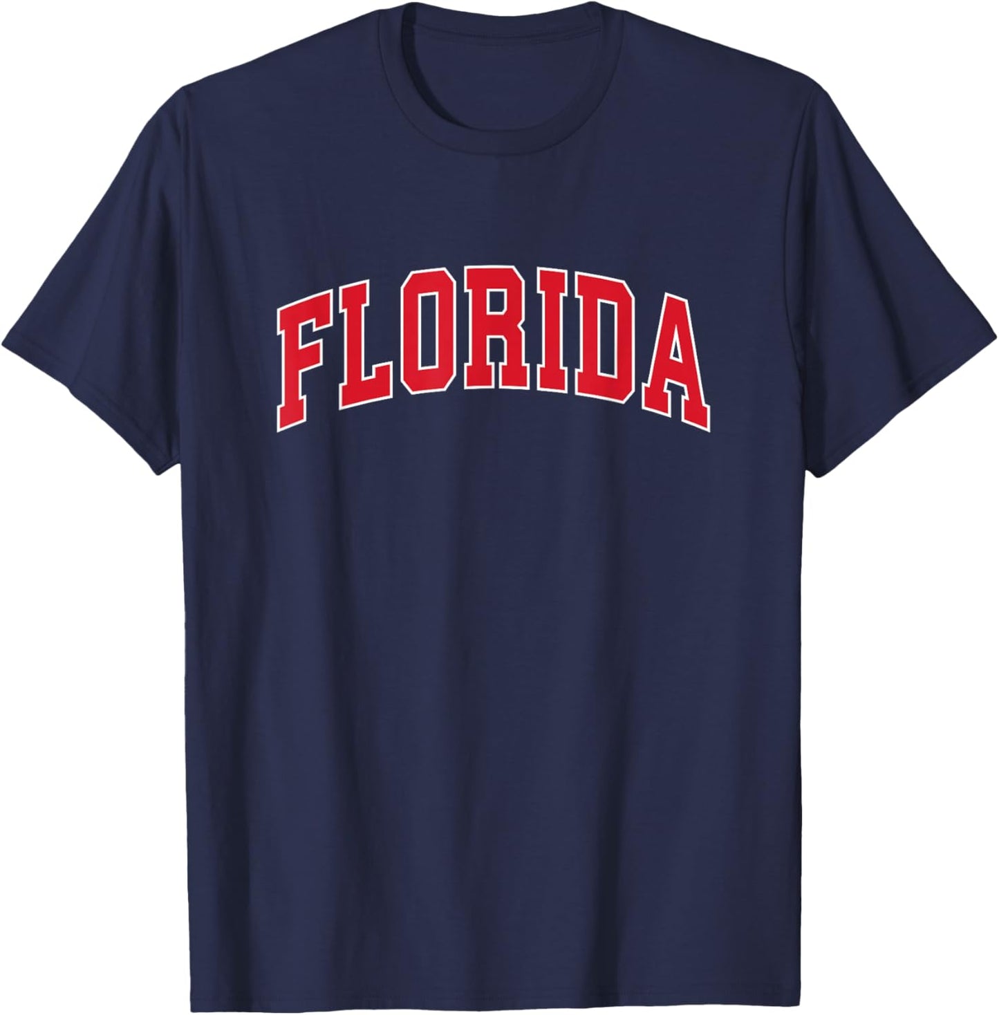 Florida - Throwback Design Print - Classic T-Shirt - T-Shirt | Navy