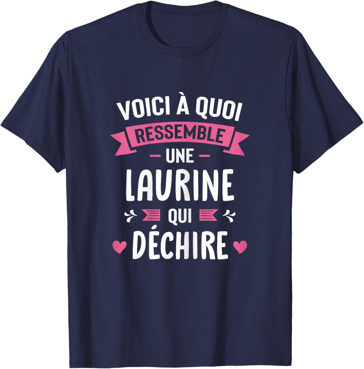 Laurine Qui Déchire T-Shirt - T-Shirt | Navy
