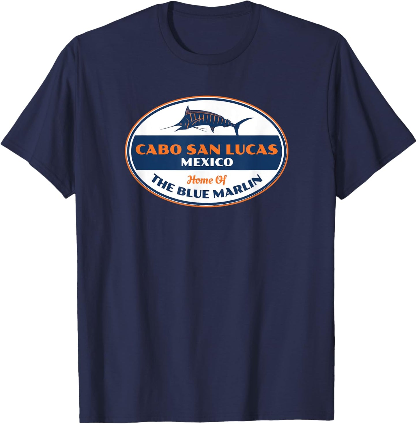 Cabo San Lucas Mexico Fishing T-Shirt - T-Shirt | Navy