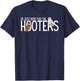 Funny Owl Shirts I'm Just Here for the Hooters -Adults Birdwatcher Humor Owl Graphic Black Small T-Shirt - T-Shirt | Navy