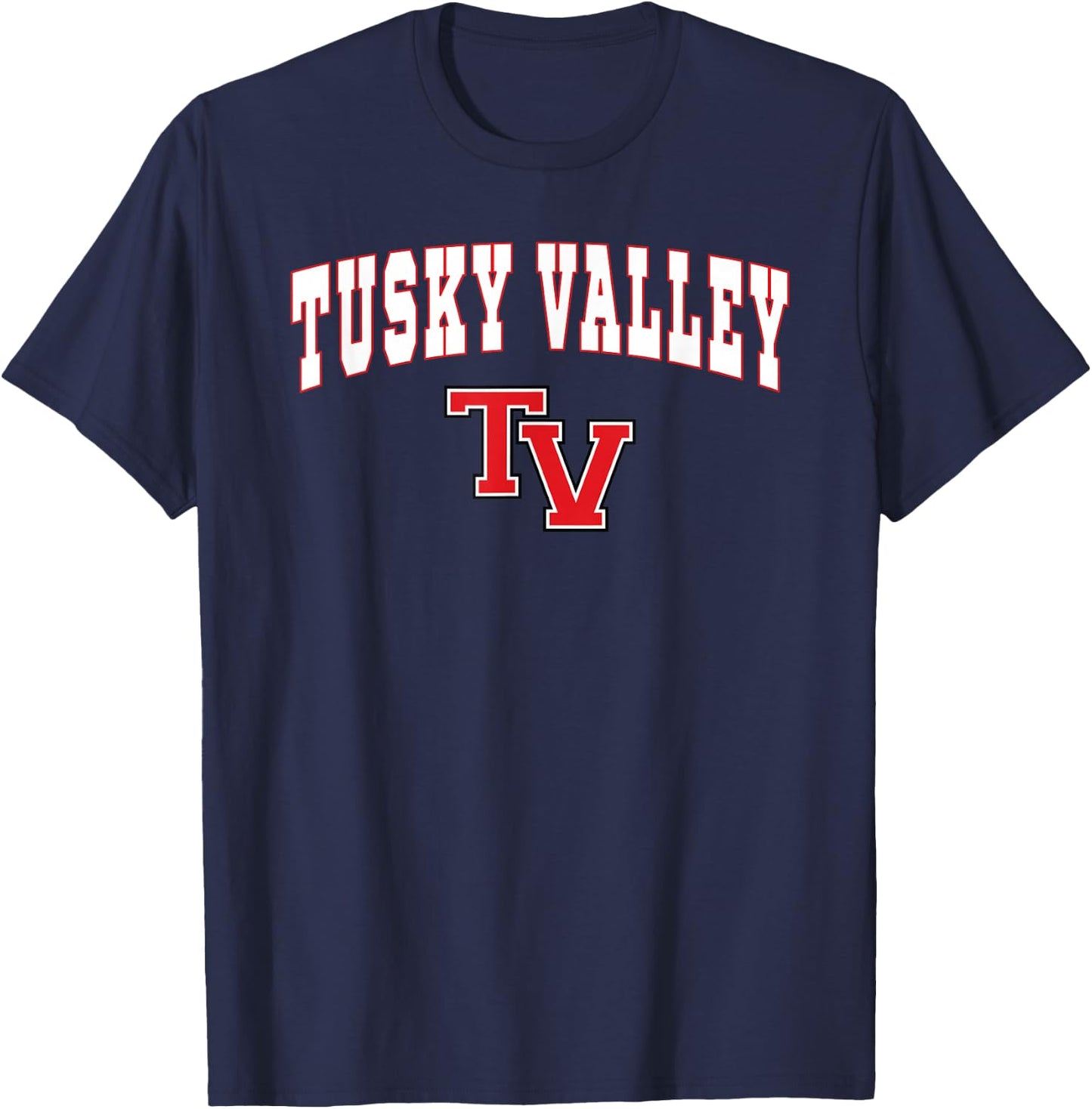 Tuscarawas Valley High School Trojans T-Shirt - T-Shirt | Navy