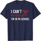 I cant Im in PA School Physician Assistant Students T-Shirt - T-Shirt | Navy