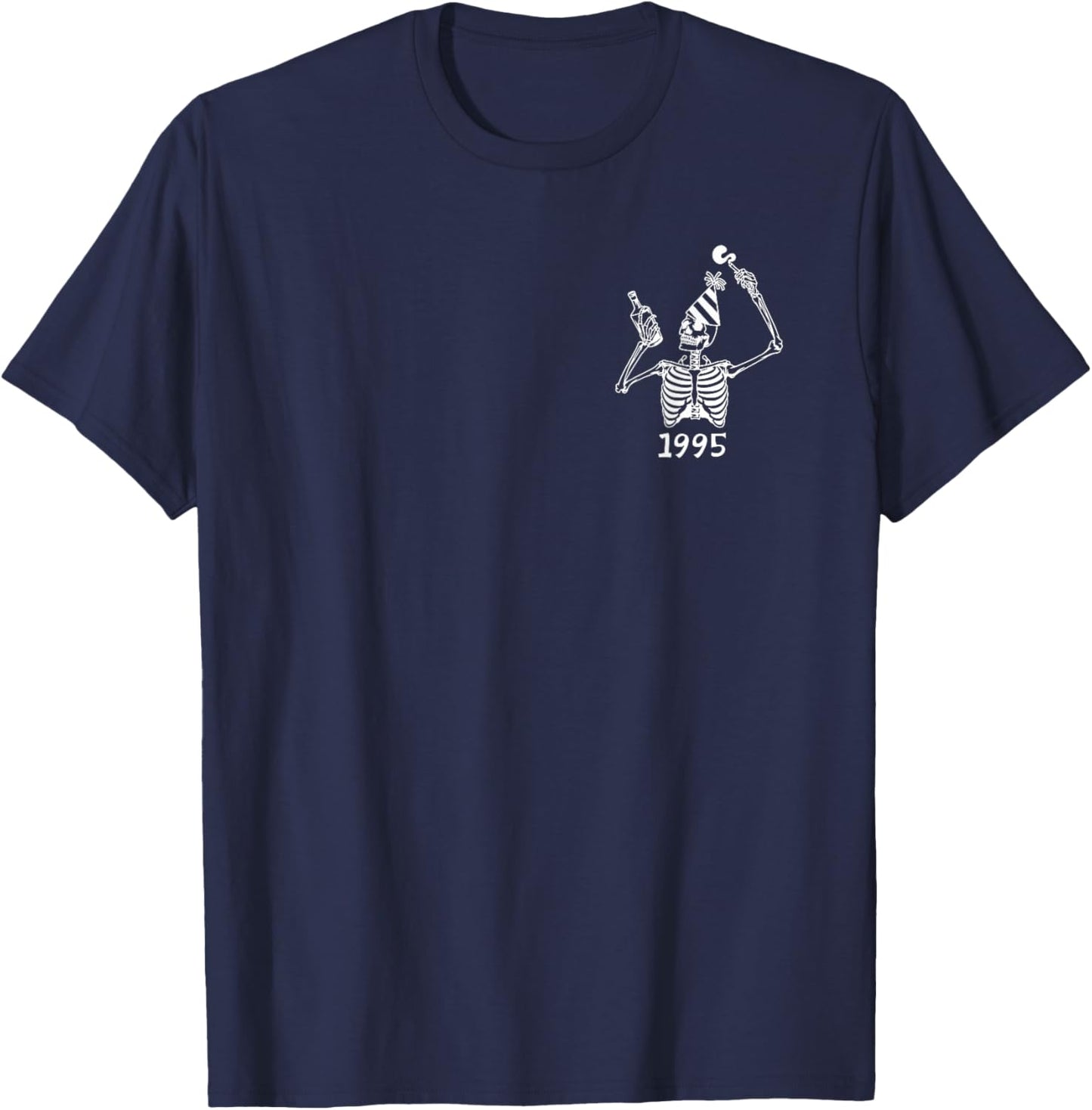 Death To My Twenties 30th Birthday Skeleton Dirty In Thirty T-Shirt - T-Shirt | Navy