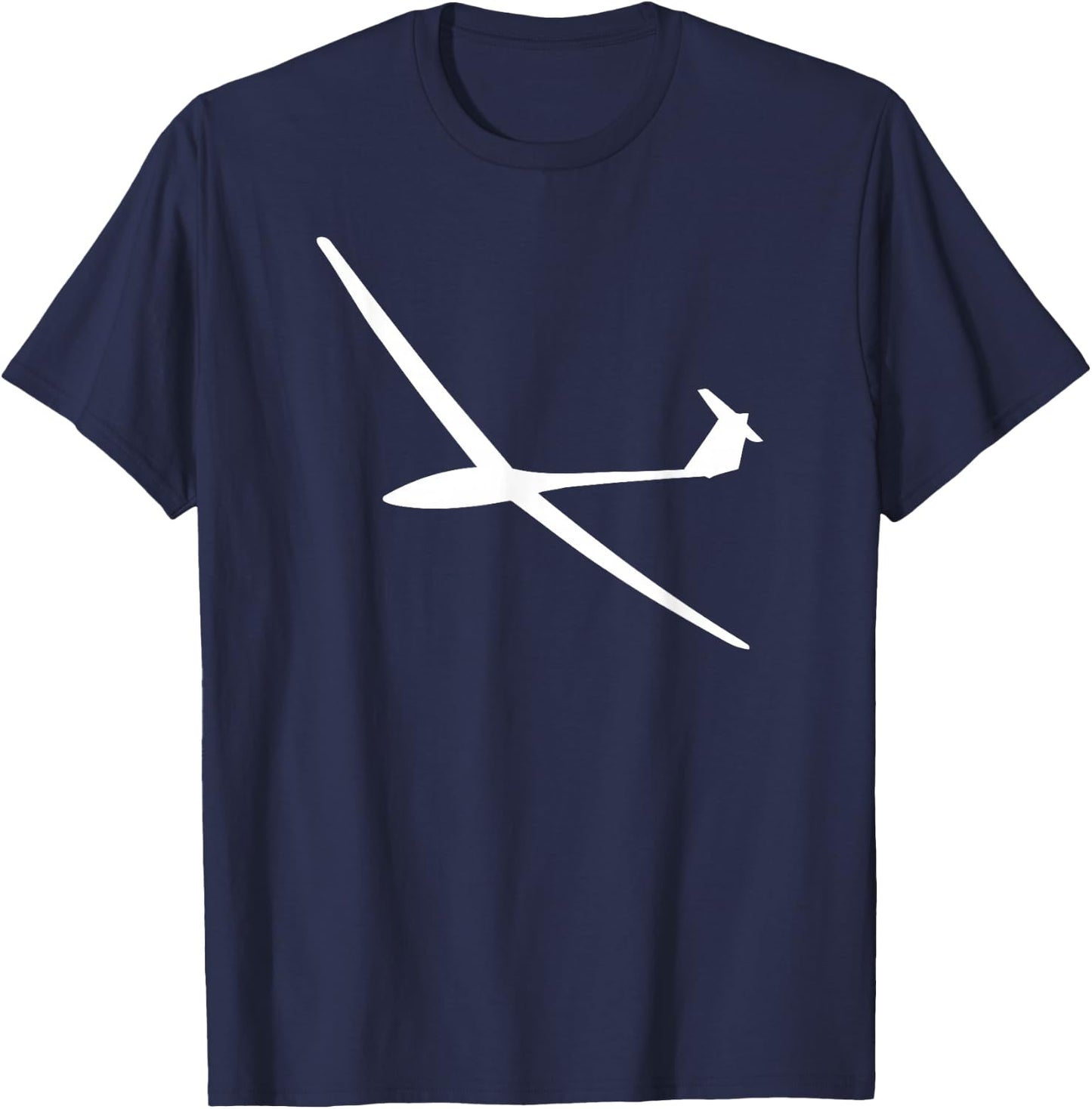Glider Pilot Soaring Airplane Sailplane Aviation T-Shirt - T-Shirt | Navy