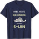 Habe heute keine Verbindung zu meinem E-LAN Katze Katzen T-Shirt - T-Shirt | Navy