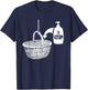 Put The Lotion in The Basket Creepy Halloween Torture T-Shirt - T-Shirt | Navy