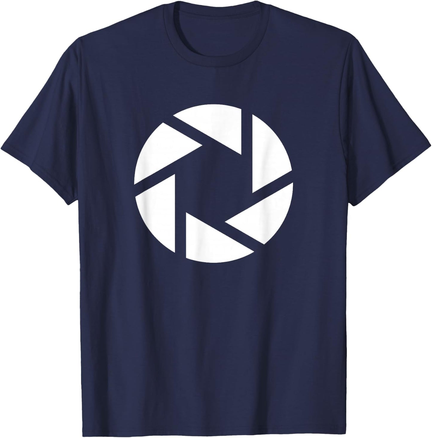 Aperture F-Stops Photography Lovers Camera Photographer Gift T-Shirt - T-Shirt | Navy