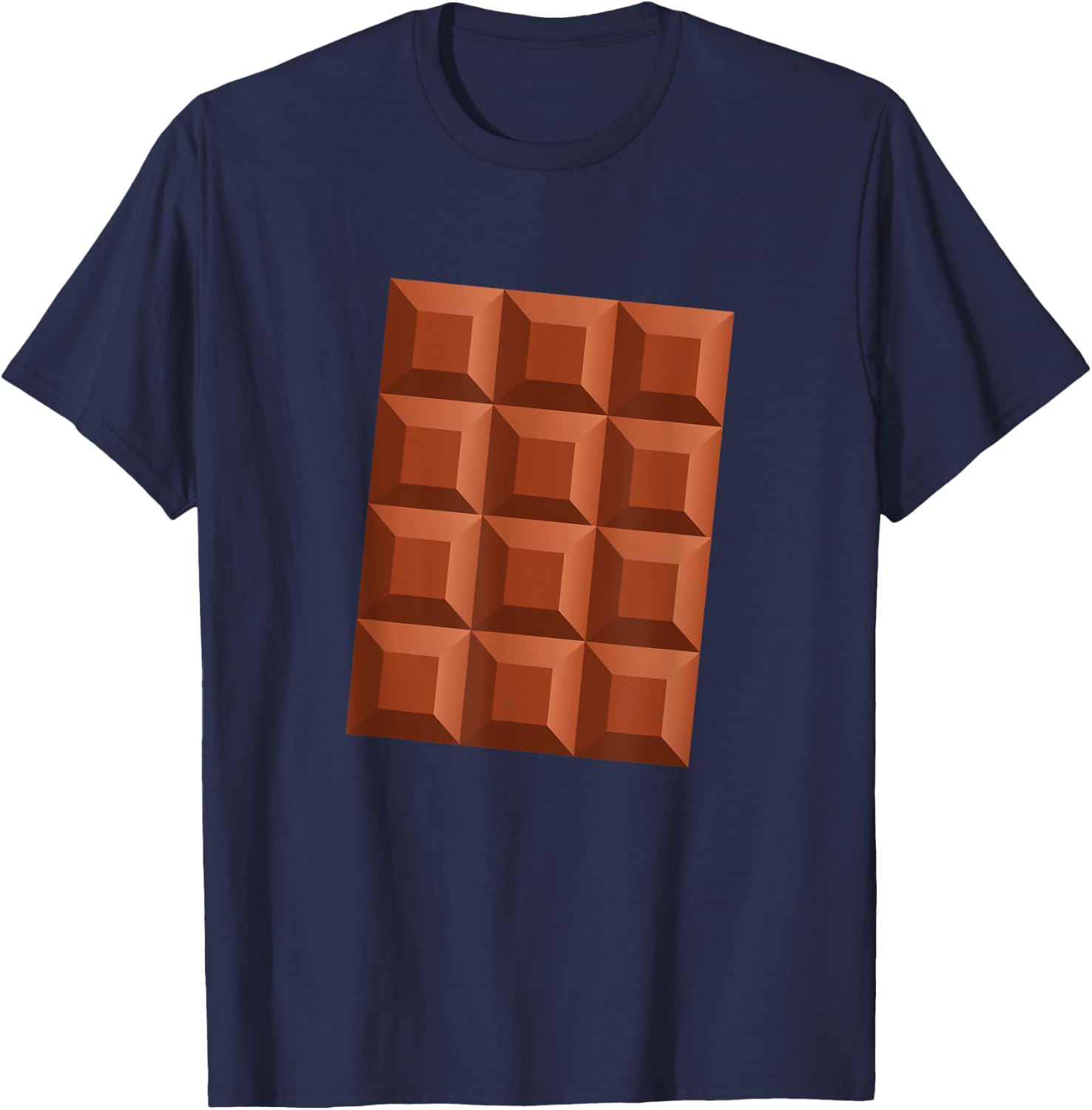Chocolate Bar Group Matching Halloween Party DIY Costume T-Shirt - T-Shirt | Navy