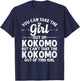 Girl Out Of KOKOMO IN INDIANA Gift Funny Home Roots USA T-Shirt - T-Shirt | Navy