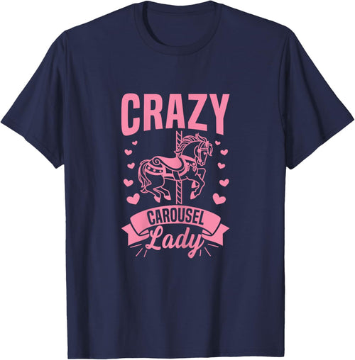 Crazy Carousel Lady Quote for a Carousel Horse Lady