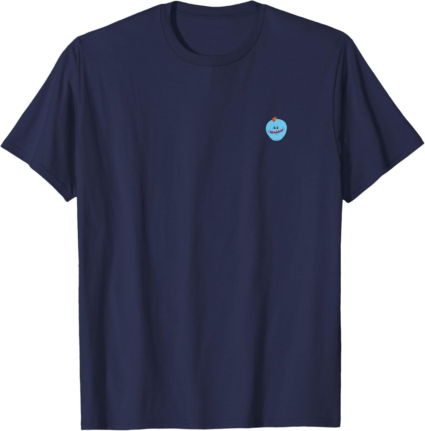 Rick and Morty Meeseeks Head T-Shirt - T-Shirt | Navy
