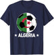 Algeria Soccer Team Algeria Flag Jersey Football Fans T-Shirt - T-Shirt | Navy