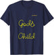 Kids God's Child by Jasir Gear T-Shirt - T-Shirt | Navy