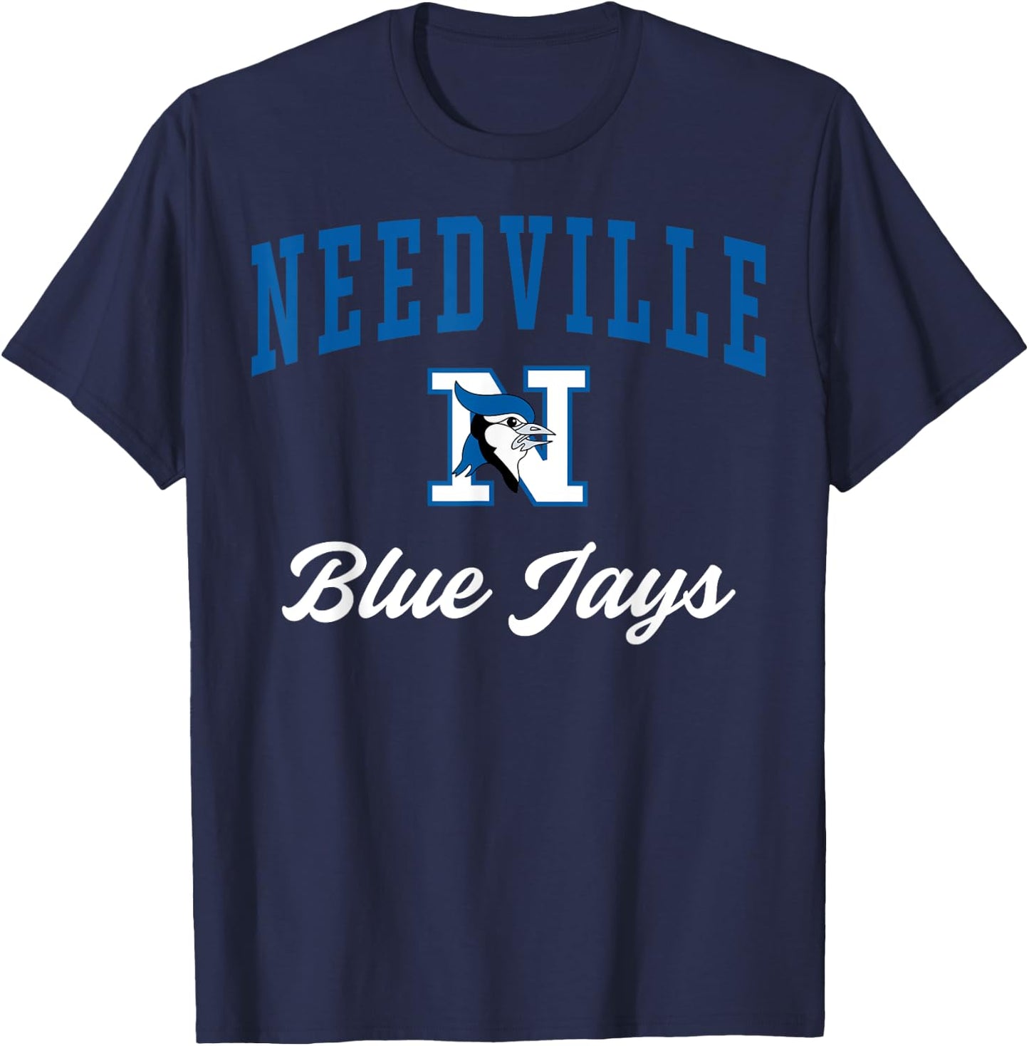 Needville High School Blue Jays C3 T-Shirt - T-Shirt | Navy