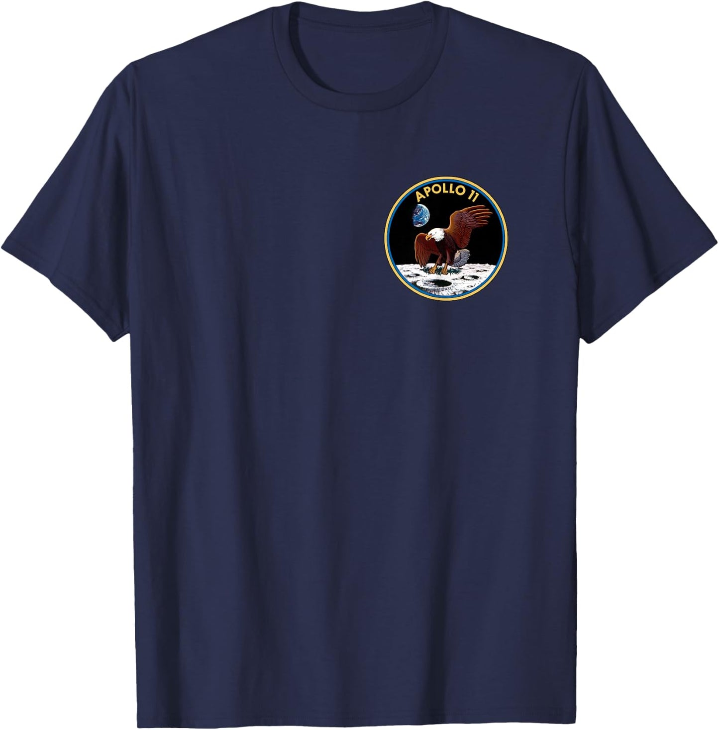 Apollo 11 Apollo's 50th Anniversary - Pocket Logo T-Shirt - T-Shirt | Navy