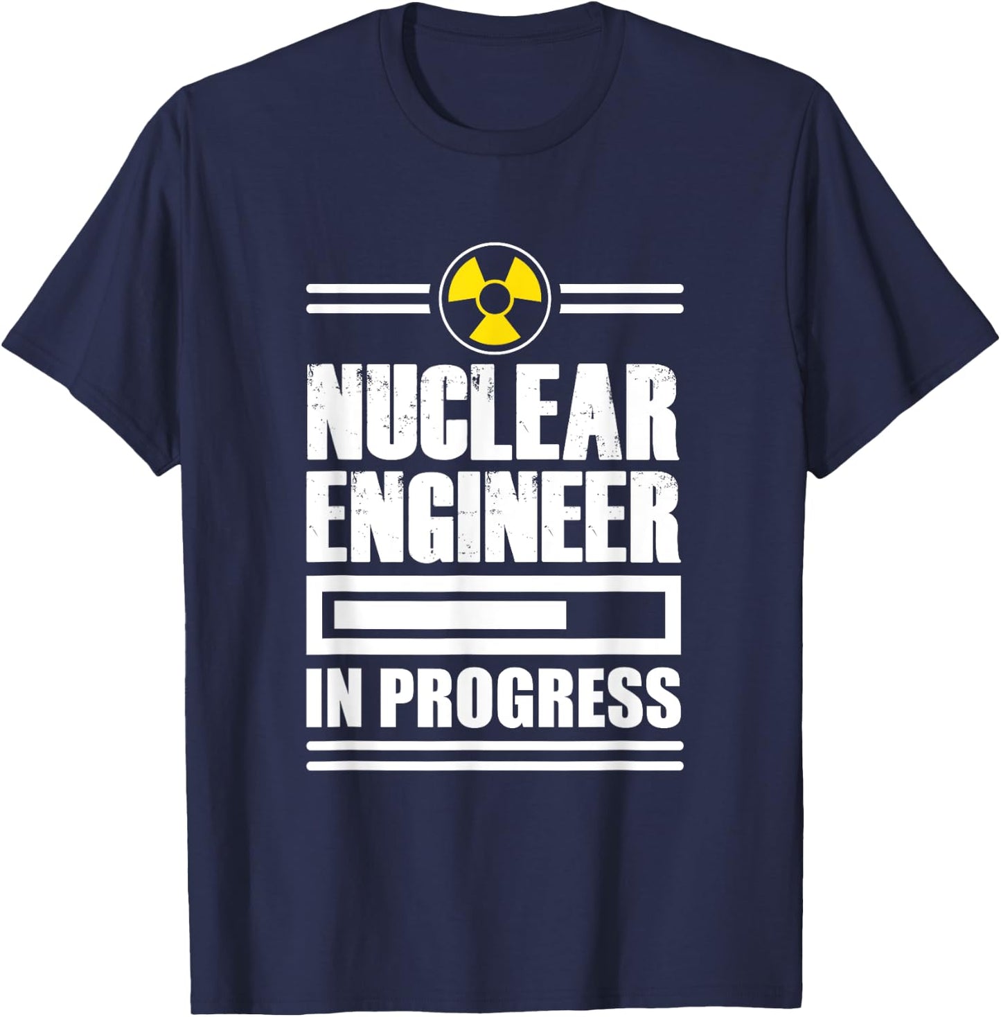 Nuclear Engineer Instruct Engineering Gifts T-Shirt - T-Shirt | Navy