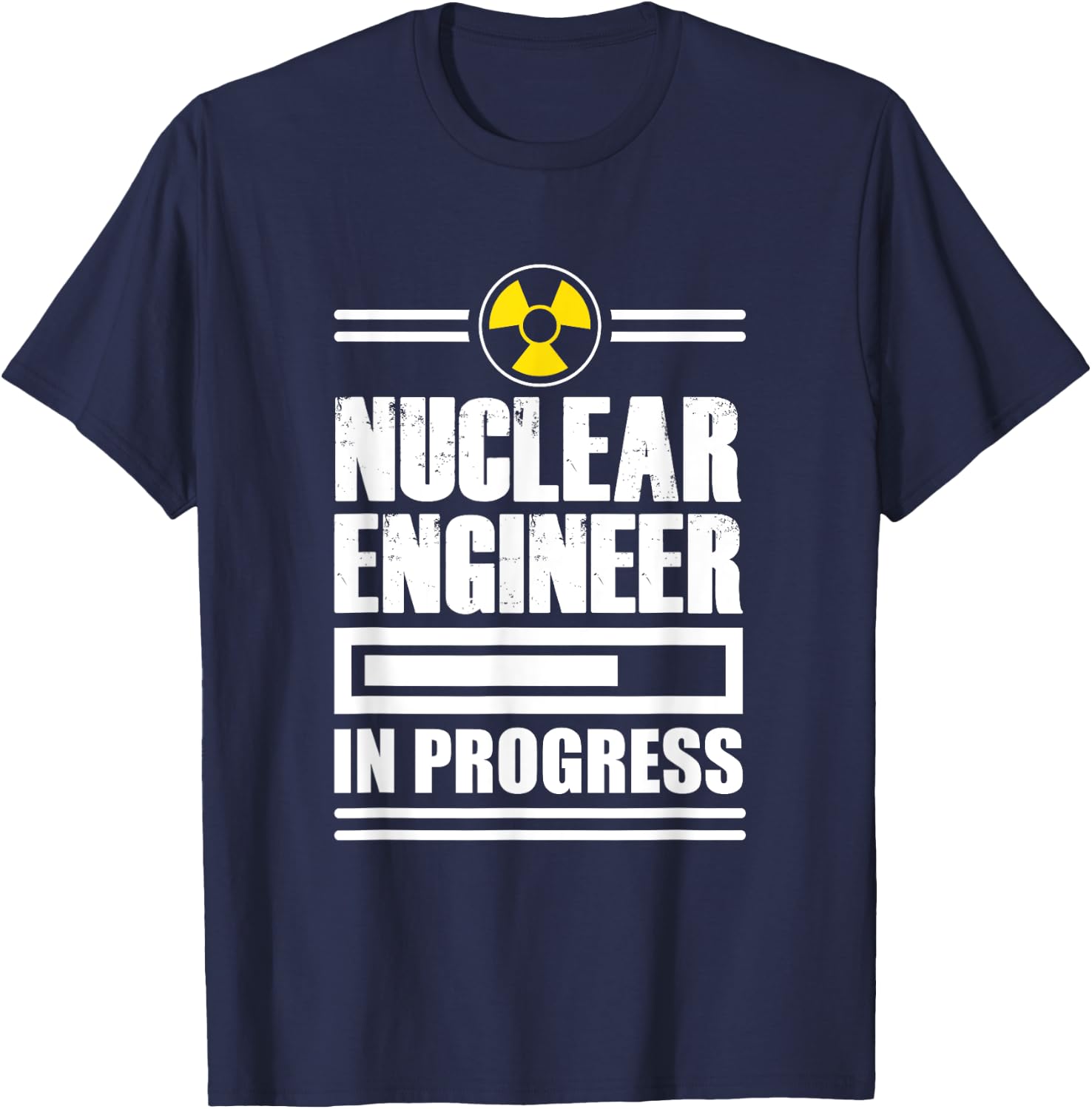 Nuclear Engineer Instruct Engineering Gifts T-Shirt - T-Shirt | Navy