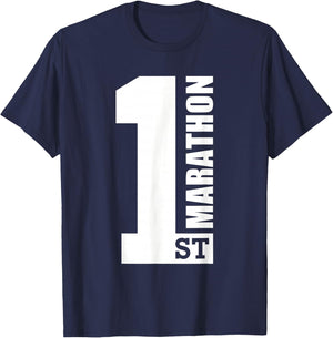 1st Marathon T-Shirt - T-Shirt | Navy