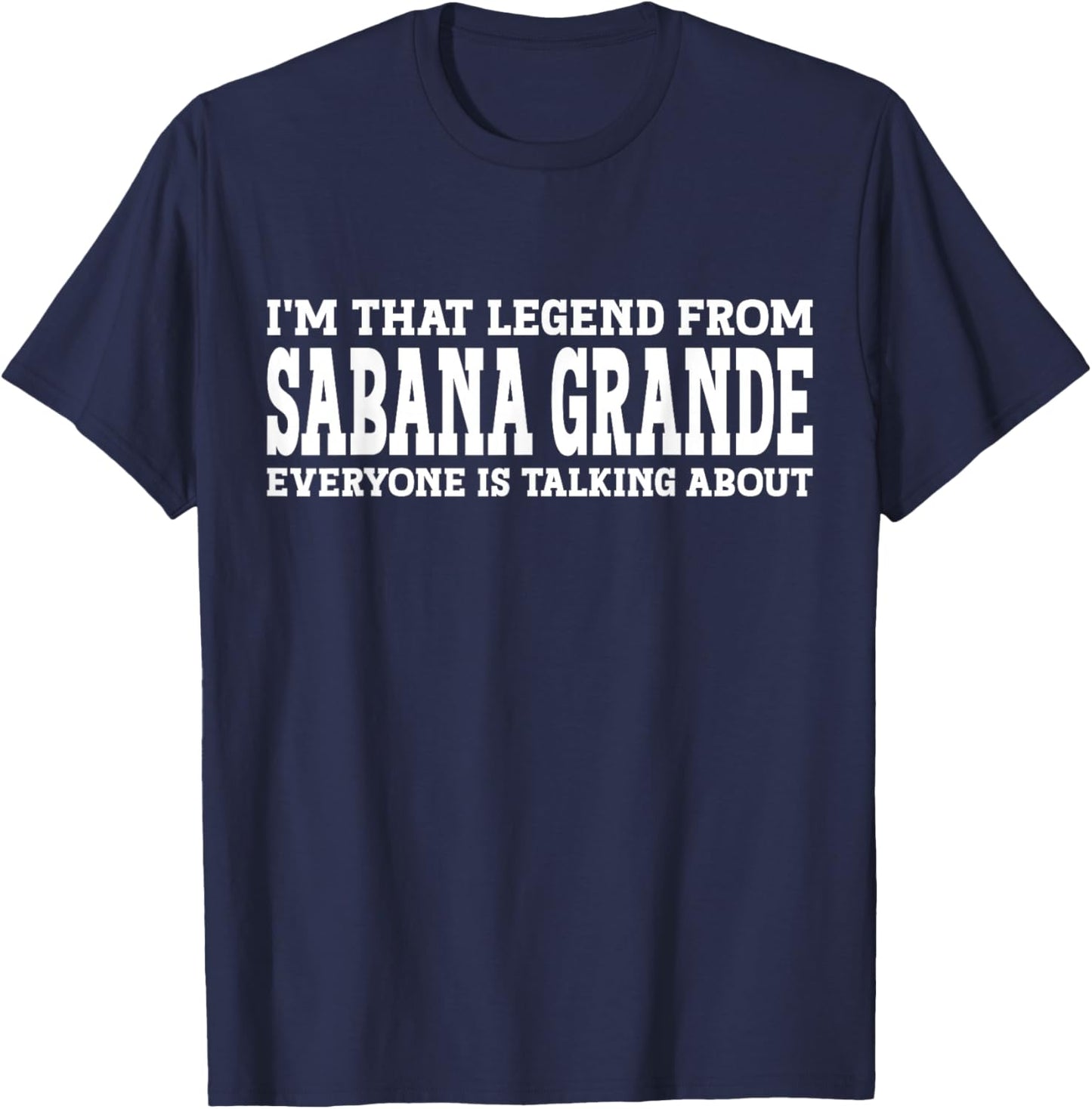 Sabana Grande Hometown PR Puerto Rico City Sabana Grande T-Shirt - T-Shirt | Navy