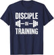 Disciple - Funny Christian Athlete / Christian Workout T-Shirt - T-Shirt | Navy