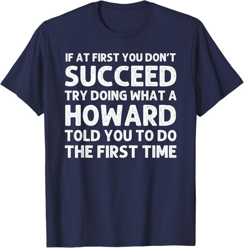 HOWARD Funny Surname Family Tree Birthday Reunion Idea