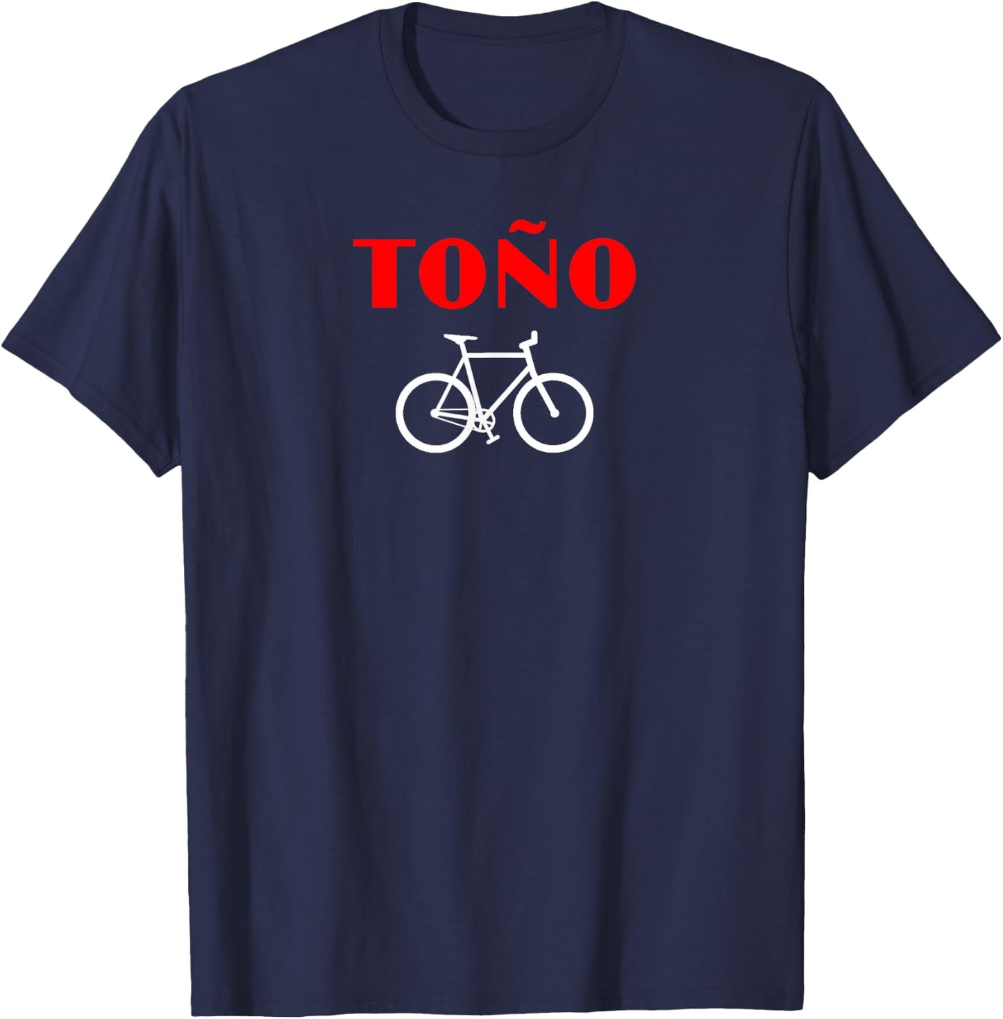 Tono Bicicleta Puerto Rico Urban Spanish Funny T-Shirt - T-Shirt | Navy