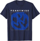 Pennywise - PW Logo - Official Product, Black, S T-Shirt - T-Shirt | Navy