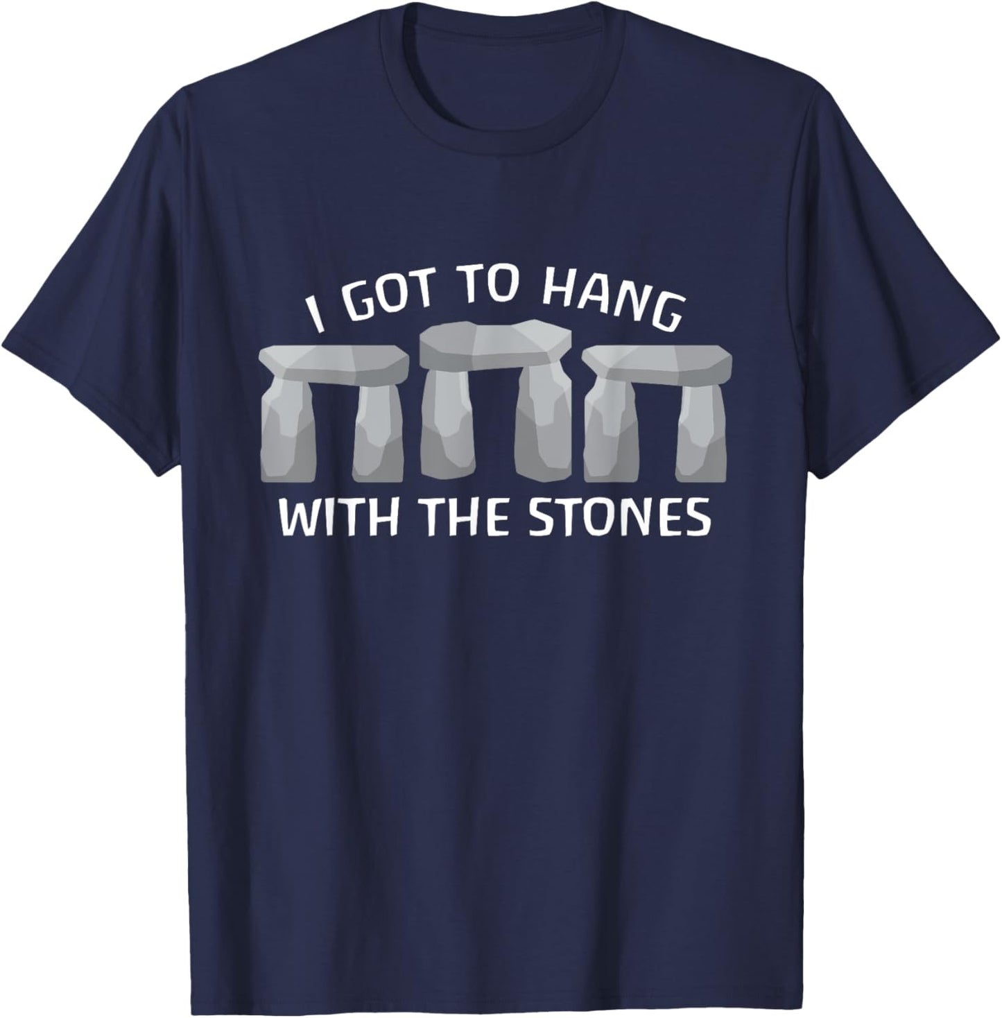 Funny Stonehenge Souvenir England History Standing Stones T-Shirt - T-Shirt | Navy