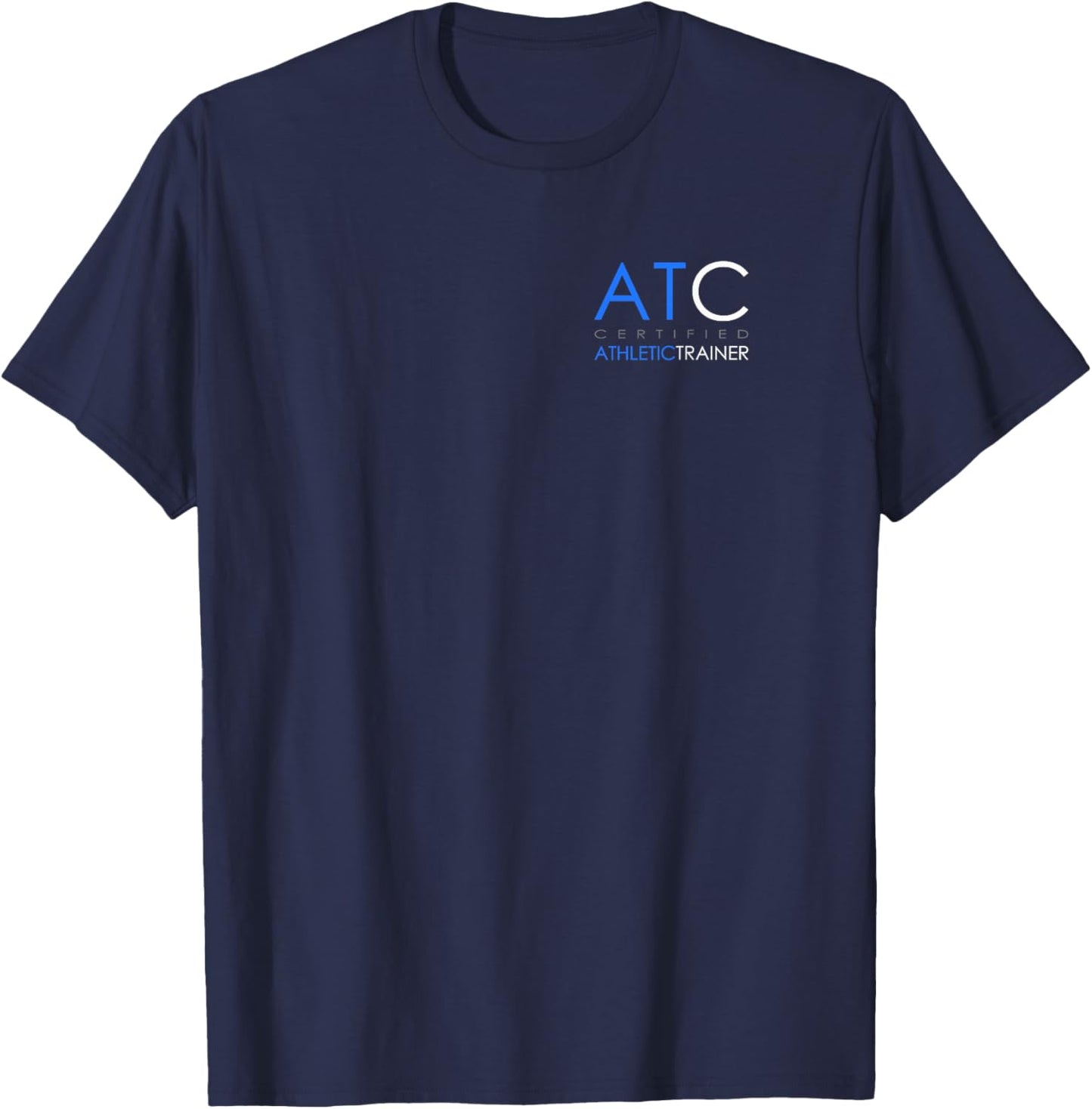 Athletic Trainer - AT - Professional Athletic Trainer , Small, Black T-Shirt - T-Shirt | Navy