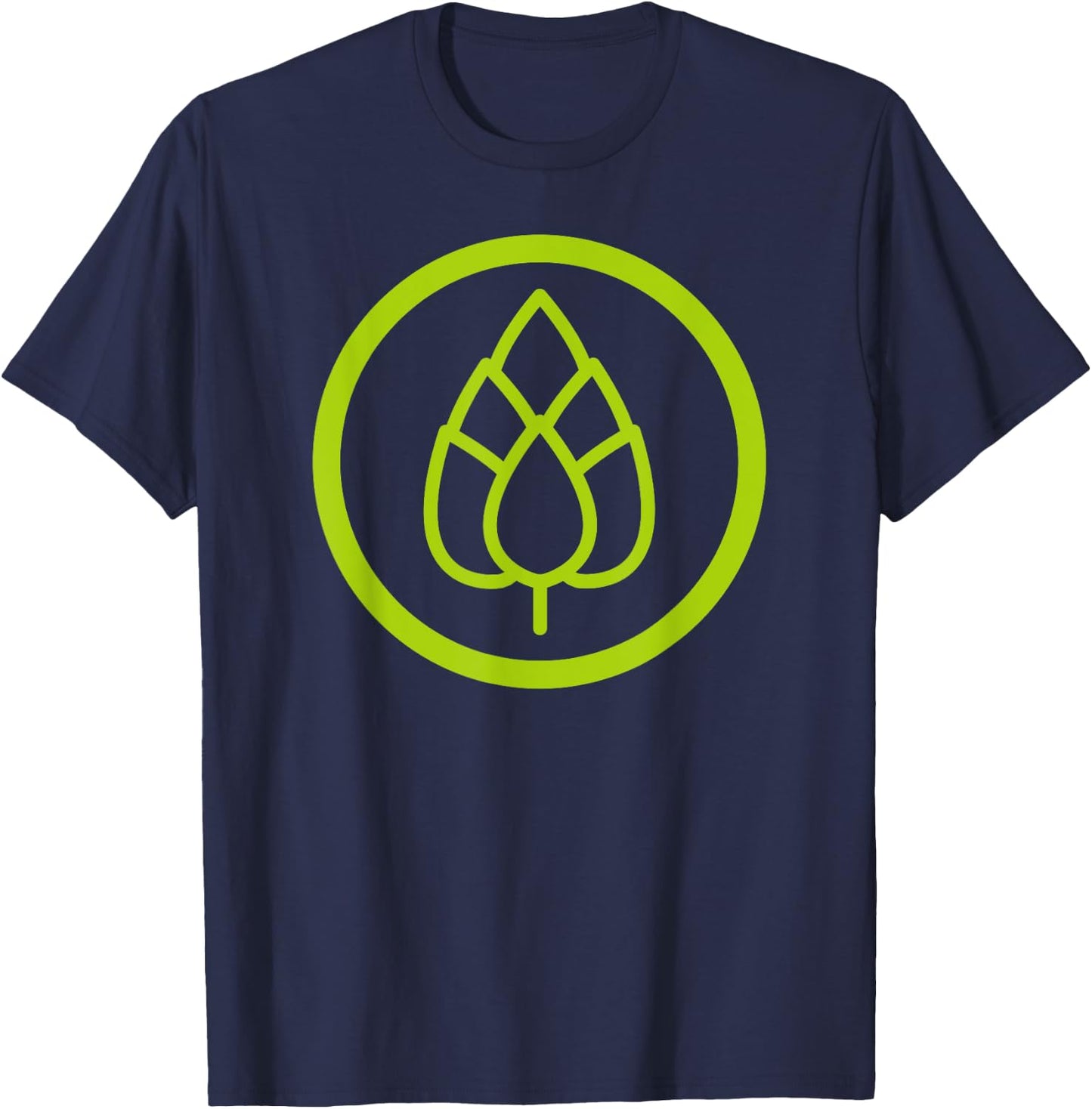 Hops - Craft Beer - Homebrew T-Shirt - T-Shirt | Navy
