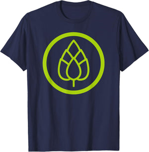 Hops - Craft Beer - Homebrew T-Shirt - T-Shirt | Navy